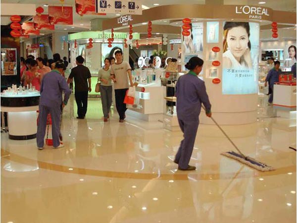 大型商場(chǎng)超市清潔工作流程步驟？